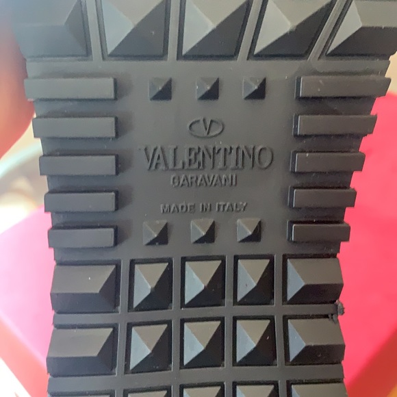 Valentino Camo Fashion Sneakers - Picture 8 of 11